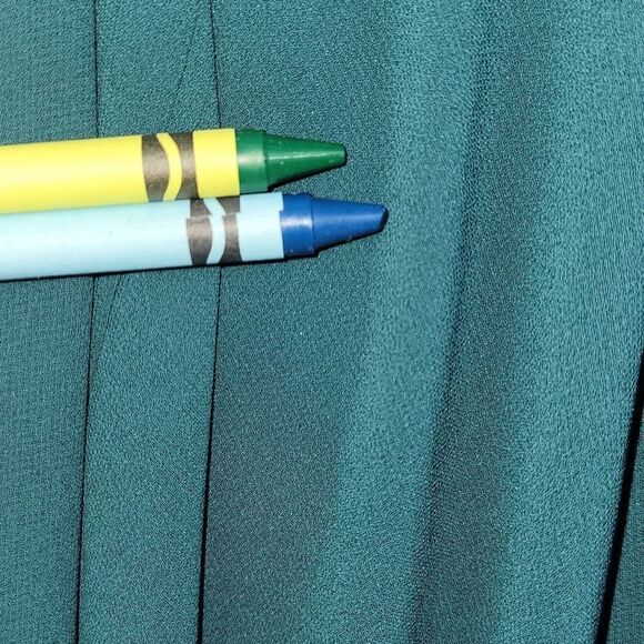 Lulus Mythical Kind of Love Teal Maxi Dress Criss-cross Straps Open Back Women's - Picture 14 of 14